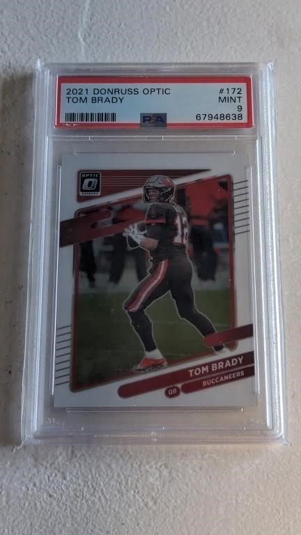 2021 Donross Optic Tom Brady #172 PSA 9