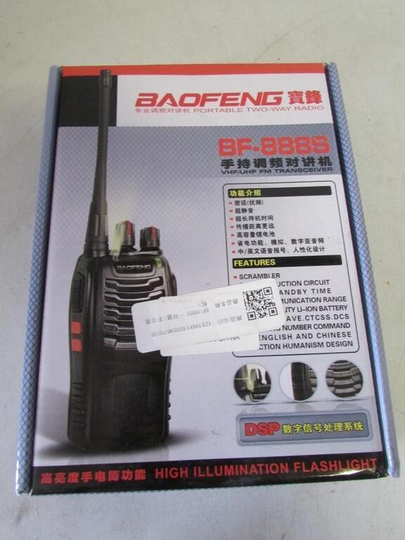 NEW Baofeng VHF UHF FM Transceiver