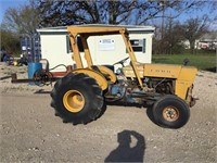Ford 4110 
Equipped with wood splitter and