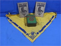 Boy Scout Neckerchief & Handbook