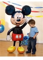 Two Mickey Mouse 46" air walker balloons