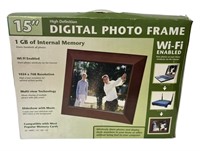 NEW 15" Digital Photo Frame