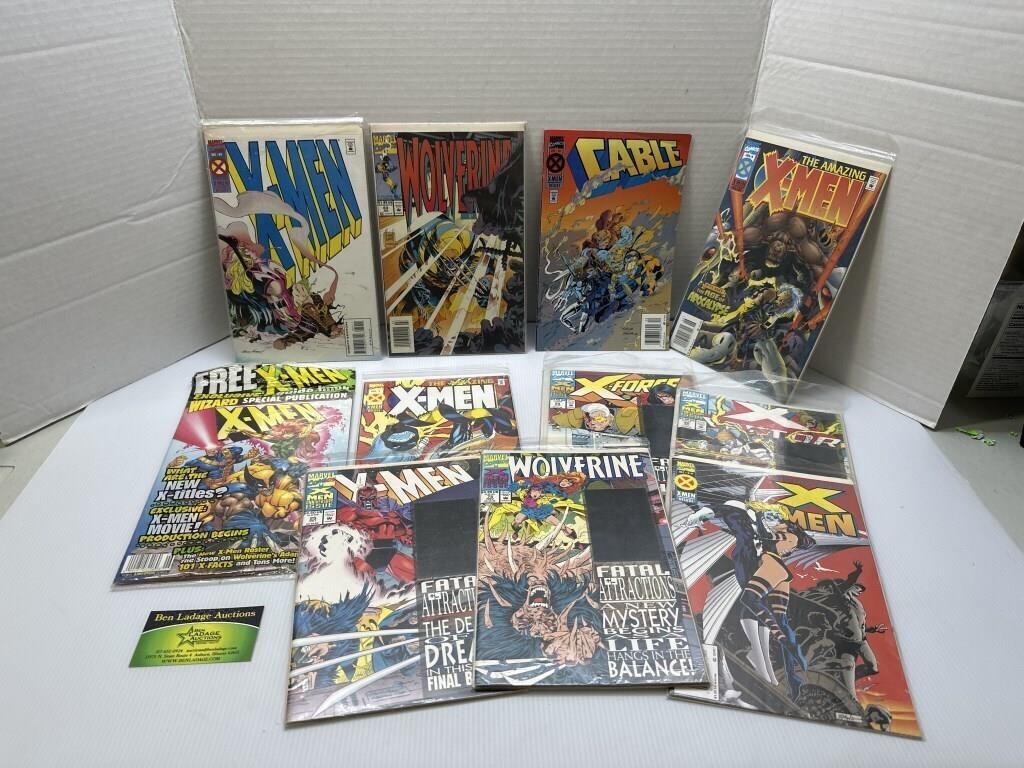 Marvel X-Men Comics (11 In Total)
