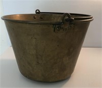 Early Brass bucket