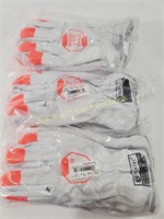 (3) Large Tilsatec Leather Drivers Glove