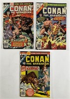 Marvel Conan Barbarian Annuals 2-4 1976-78