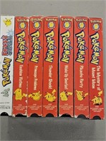 Lot of 7 Pokemon VHS