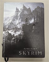 Skyrim Hardcover Book w/ Map