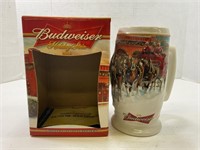 2006 Budweiser beer stein in original box