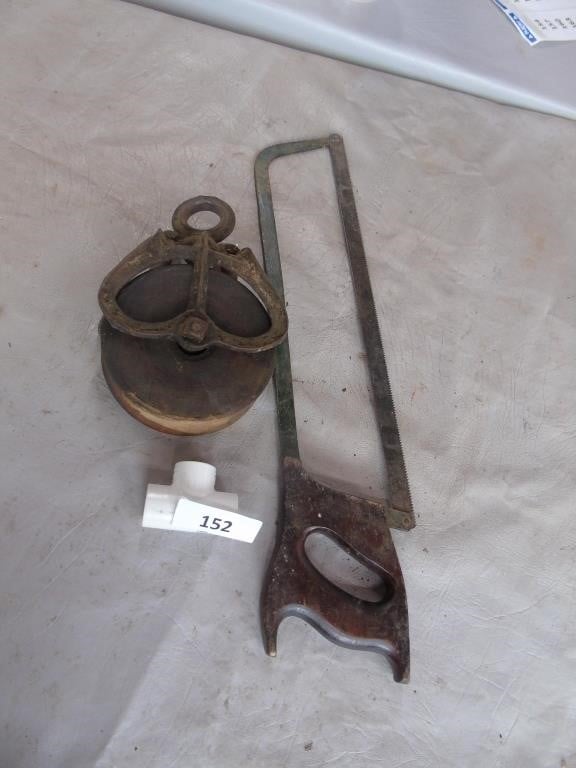 Meat Saw & Pulley