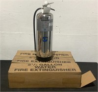 (3) Buckeye 2-1/2 Gallon Water Fire Extinguisher 5