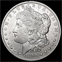 1892-O Morgan Silver Dollar CLOSELY UNCIRCULATED