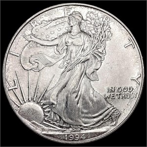 1994 American Silver Eagle GEM BU