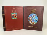 2 Disney Storybook Ornament Sets