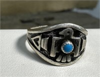 Phoenix Bird Ring - Stamped 925