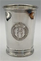 1980 Kentucky Colonel Silverplate Engraved Julep