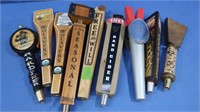 Wooden Beer Tap Handles incl Free Will, McKenzies