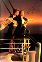 Kate Winslet Autograph Titanic Poster