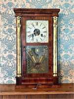 ANTIQUE SETH THOMAS MANTLE CLOCK.