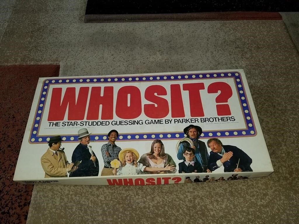 VINTAGE Whosit / The Star-Studded Guessing Game