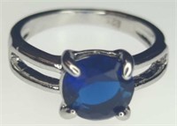925 stamped gemstone ring size 5.75