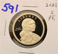 2021 S PROOF NATIVE AMERICANS DOLLAR