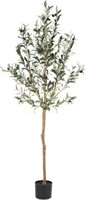 Realead 5ft Artificial Olive Tree (60in)