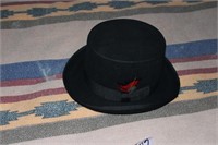 Mens Black Hat:  Hats in the Belfry XXL