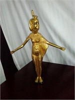 Golden Egyptian Statue O12D