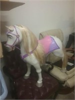 Child's rideable horse from the Disney movie