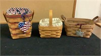 LONGABERGER All American 1995 Carry Along Basket