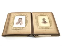 Celluloid Album w Cabinet Cards KY & OH Portraits