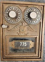 Antique Brass Post office Door