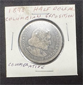 1893 Half Dollar Columbian Exposition Commerative