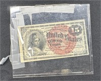 United States 15 Cent Bank Note