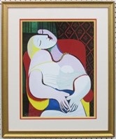 THE DREAM BY PABLO PICASSO