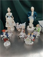 8 Antique figurines/Occupied Japan