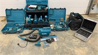 Makita 12V Cordless Tools, Vacuum, Drills, Saws