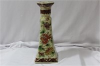 A Single Ceramic Candlestick