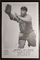 Tris Speaker 1963 Hall of Fame Picture Pack