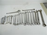 Lot of Combination Wrenches Various Brands