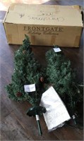 Frontgate Holiday Collection Christmas Trees MIB