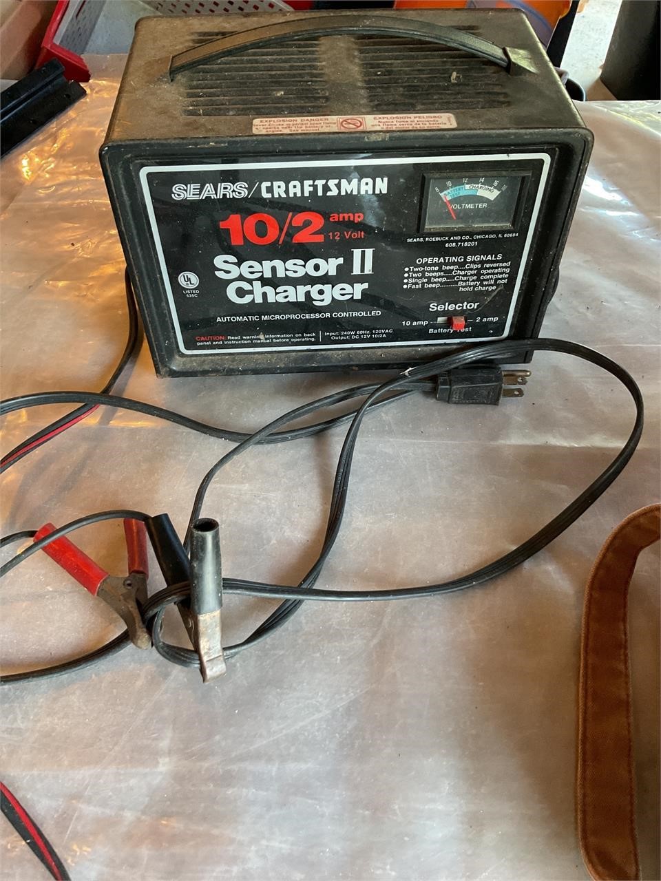 Craftsman sensor 2 charger