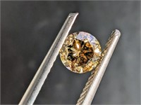 $3250  Natural Fancy Brown Diamond Si2(0.5ct)