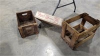 Sauk City Crate, WM Warden, 7 Up Soda Cases