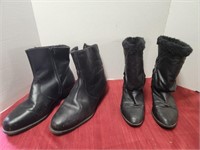 Women's Boots size 8 and 11 Wide (or Men's 9.5.