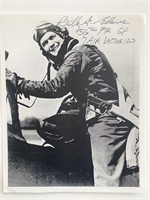 WW2 Military signed photo.
