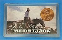 Official U.S. Mint John Wayne Medallion