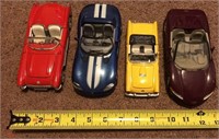 Lot of 4 Model Cars
