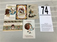 ANTIQUE THANKSGIVING POSTCARDS